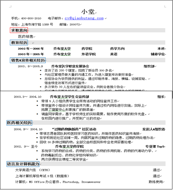 好简历简而有力，敲门砖用脚走出 ―― 伟德国际官方入口开展《简历特训》讲座